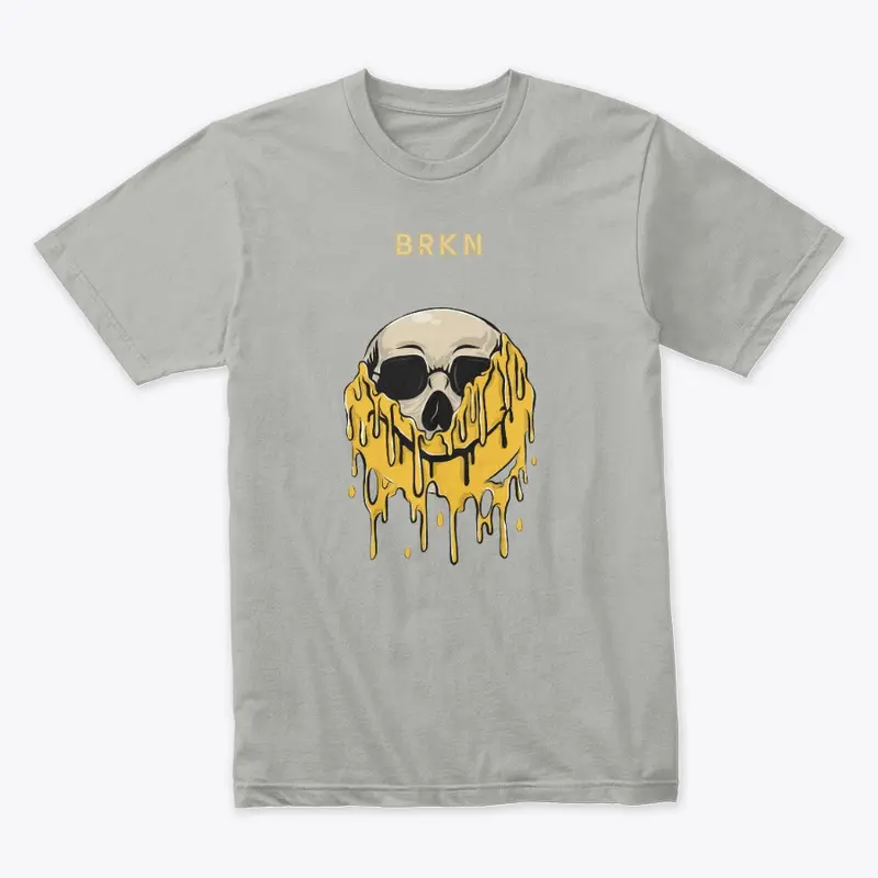 Melting Smiley Face Premium Tee